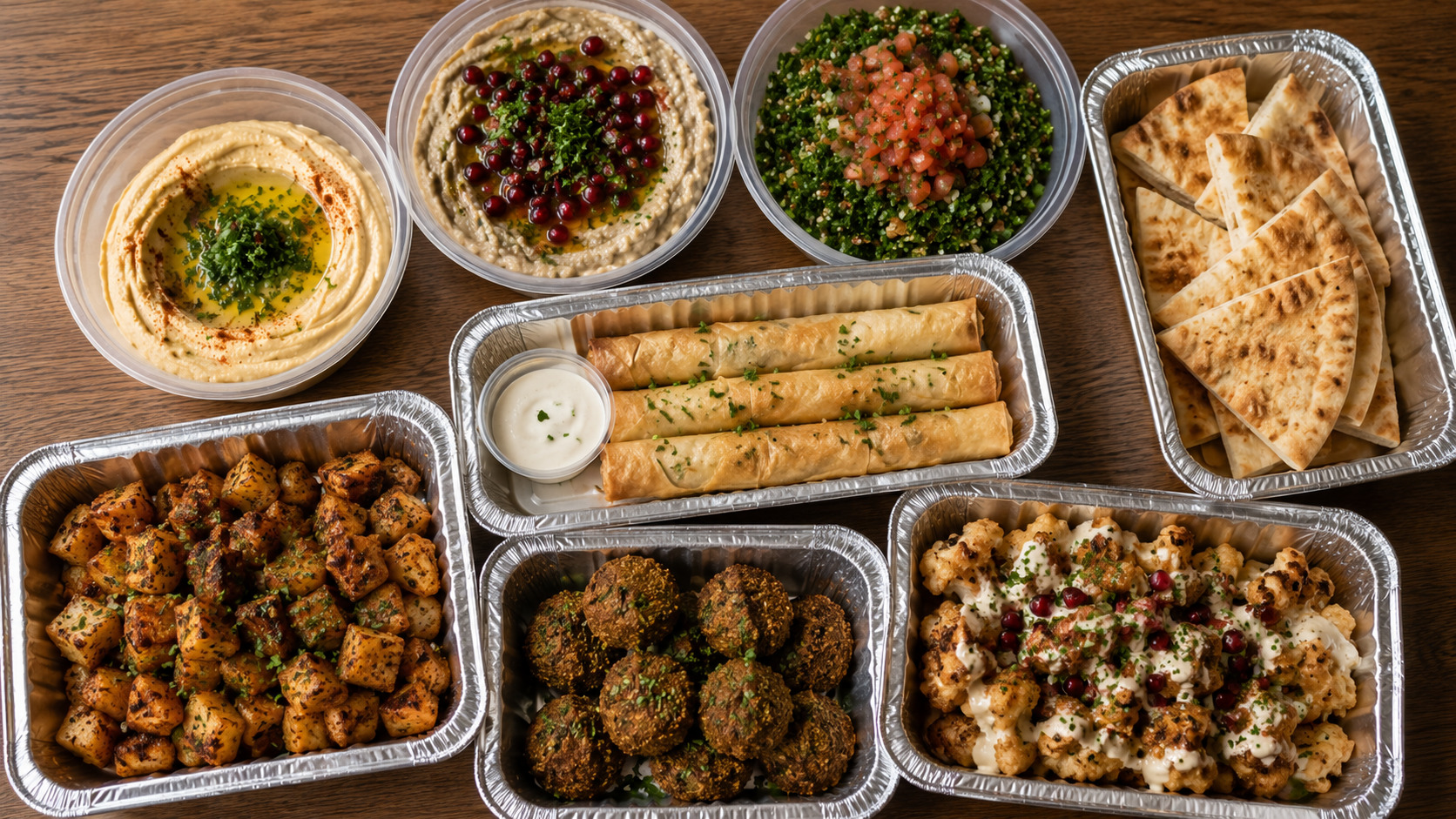 Hot & Cold Mezze Platter